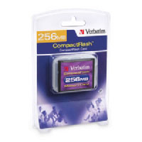 Verbatim Compact Flash Card 256MB (47008)